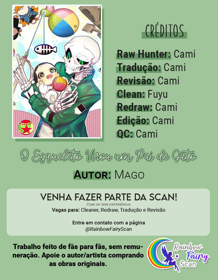 O esqueleto virou um pai de gato-Chapter 35